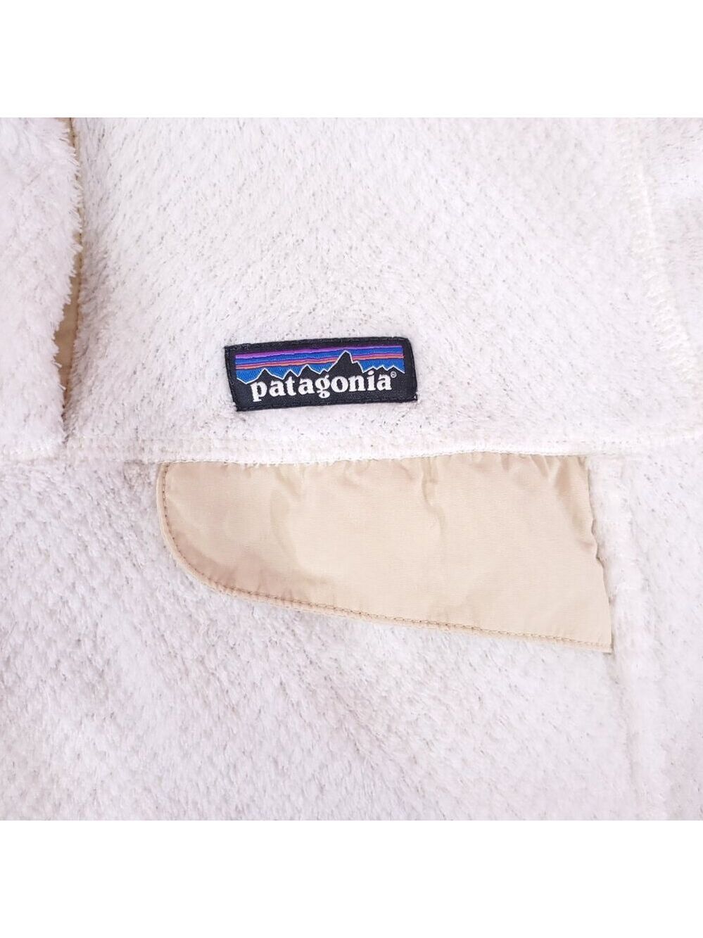 Patagonia Womens Small Re-Tool Snap-T Pullover Polartec Thermal Pro White 25443 - Picture 8 of 16